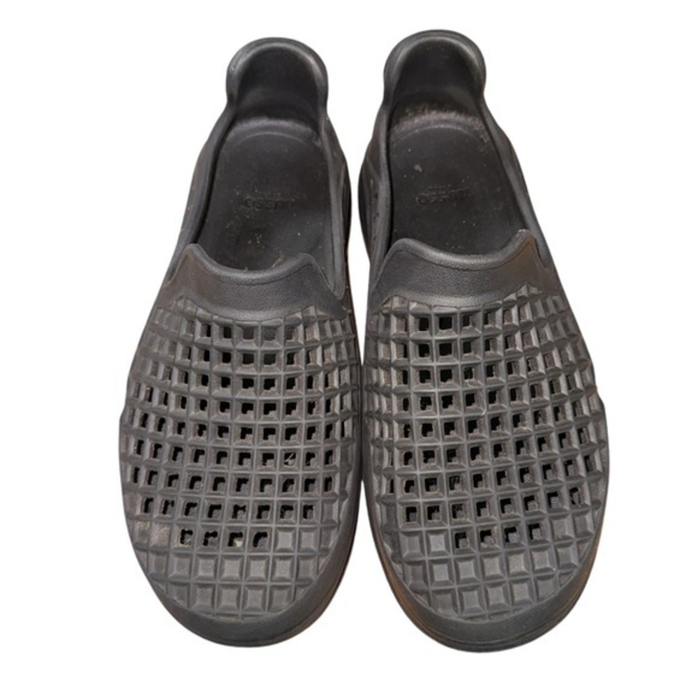 Lusso Cloud Pelli Slip On Womens 11 Pre-Owned Loafer Black Perforated EVA‎ Shoes
